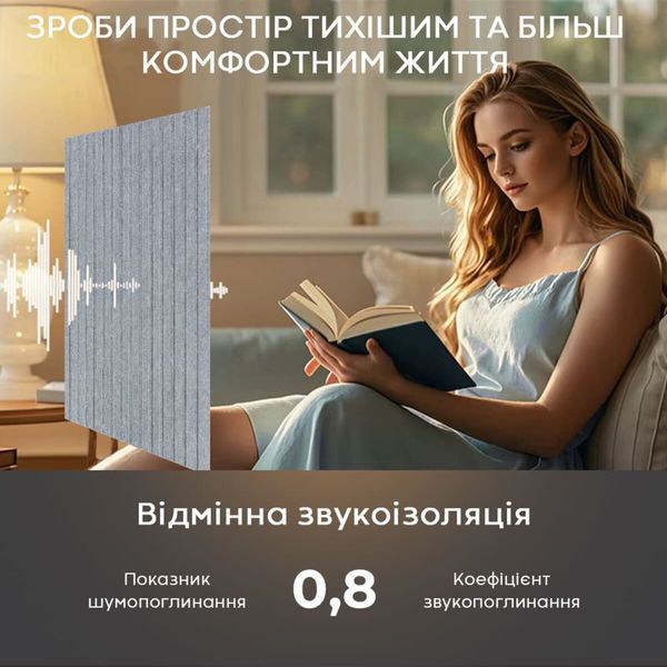 Звукоизоляционная панель 600х600х9мм Серый гранит SW-00002708 SW-00002708 фото
