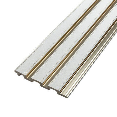 Рейка декоративная PS 2900х115х12мм Под белую кожу с золотом SW-00002130 SW-00002130 фото
